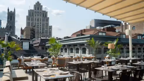 Rooftop Terrasse Nelligan Montreal
