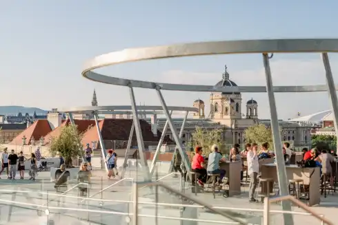 Rooftop Zur Libelle Viena