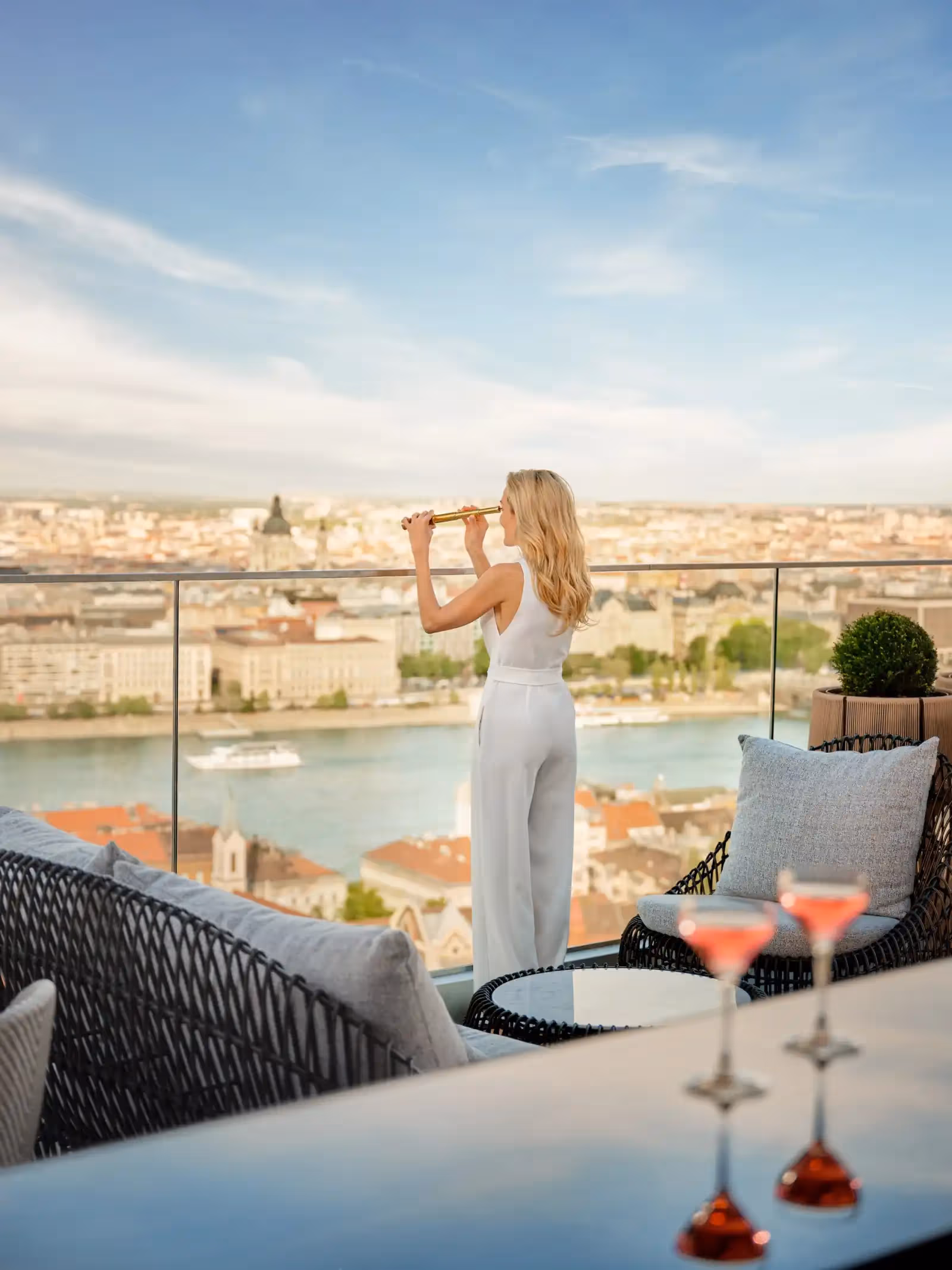 Rooftop White Raven Skybar & Lounge en Budapest - 3